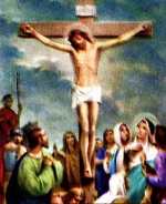 Jesus dying on cross