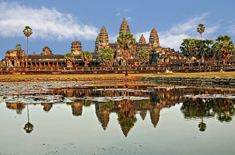 Magnificient Ram Temple and the Hindu Temple of Angkor Wat